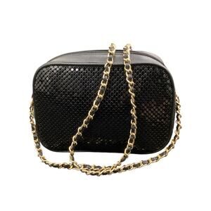 Vintage Whiting & Davis Purse Women’s 1 Size Metal Mesh And Leather Chain Strap